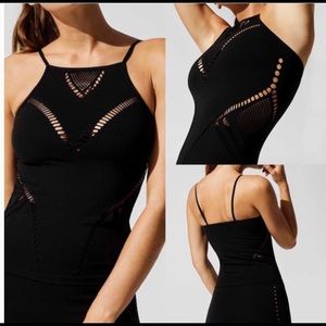 Carbon38 XS/S Black Seamless Tank